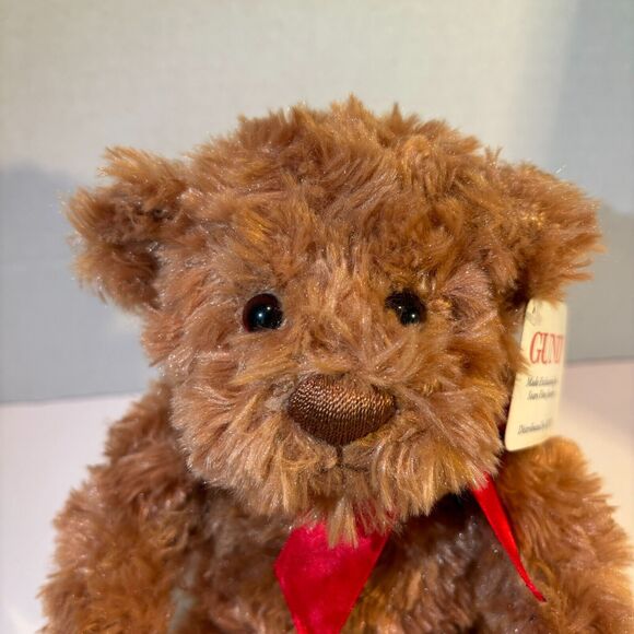 Gund Teddy Bear Made Exclusively for Sears Fine Jewelry 11" Brown Plush NEW! - Picture 1 of 11